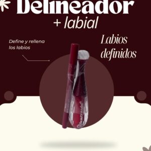 Labial + Delineador